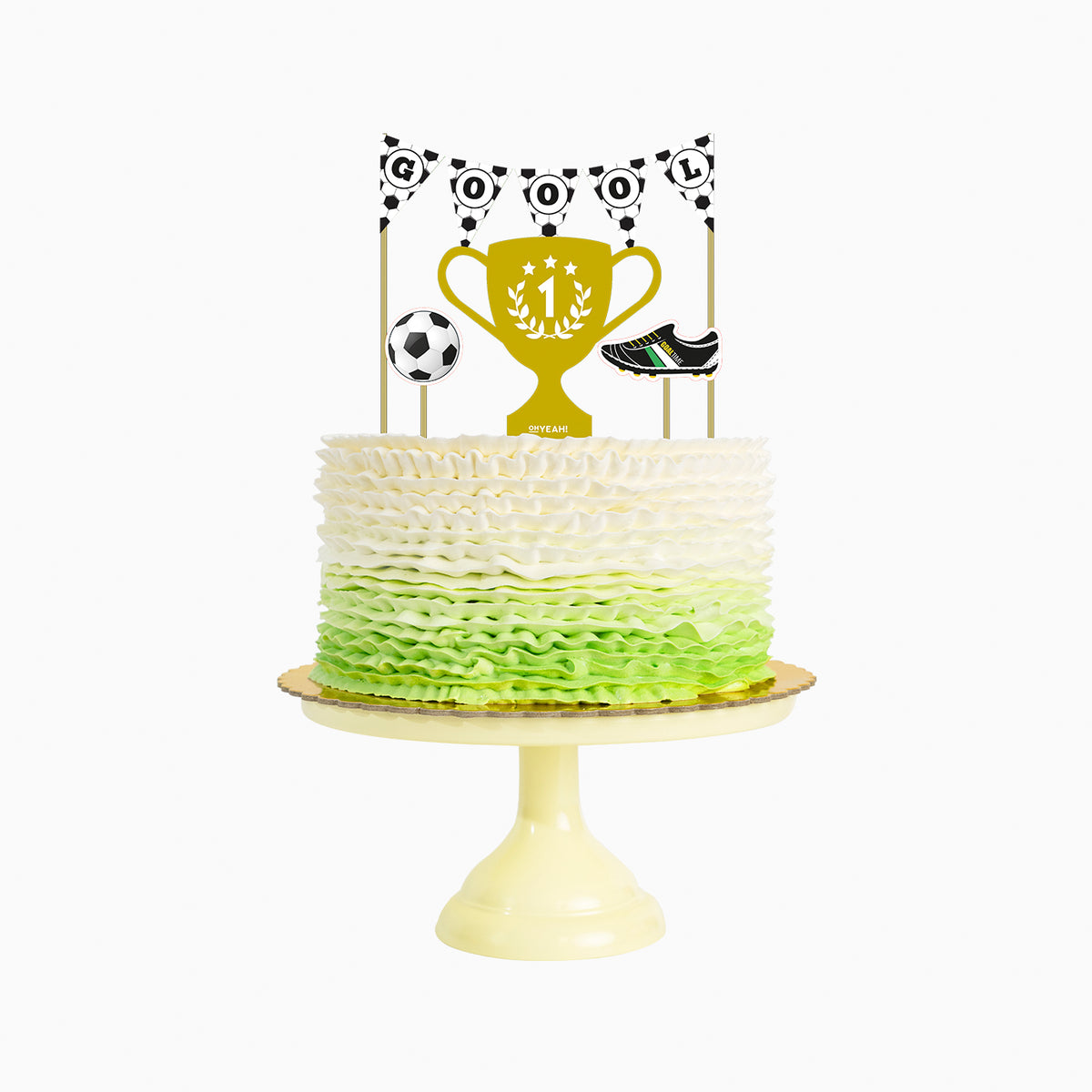 Topper torta calcio - 2 unità per 3,75 €