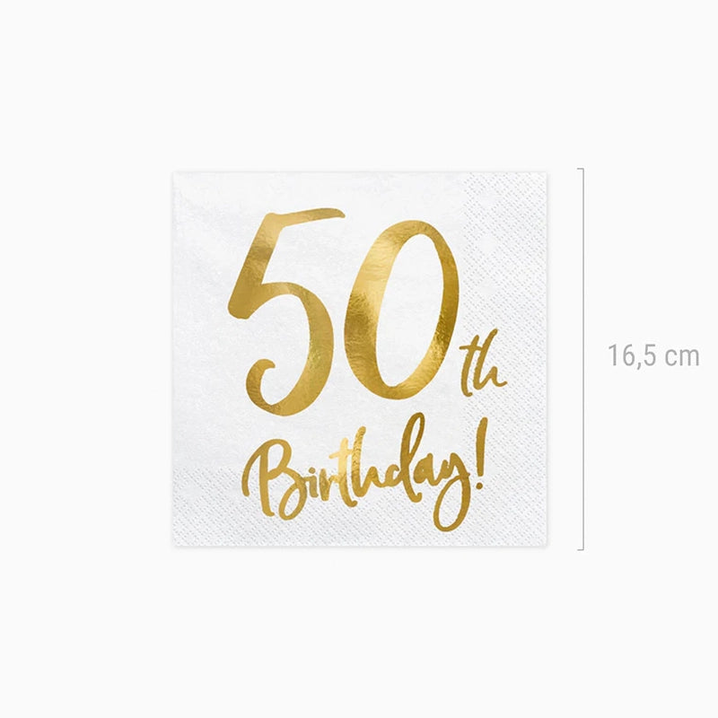 Papel "50º aniversário"