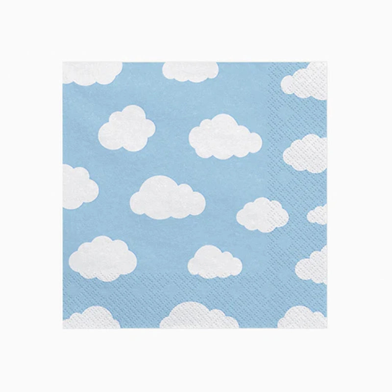 Cloud paper napkins