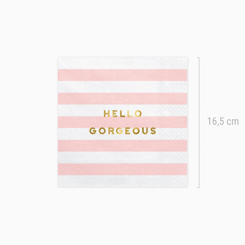 Pastel "Hello Gorgeous" di carta di carta Ray