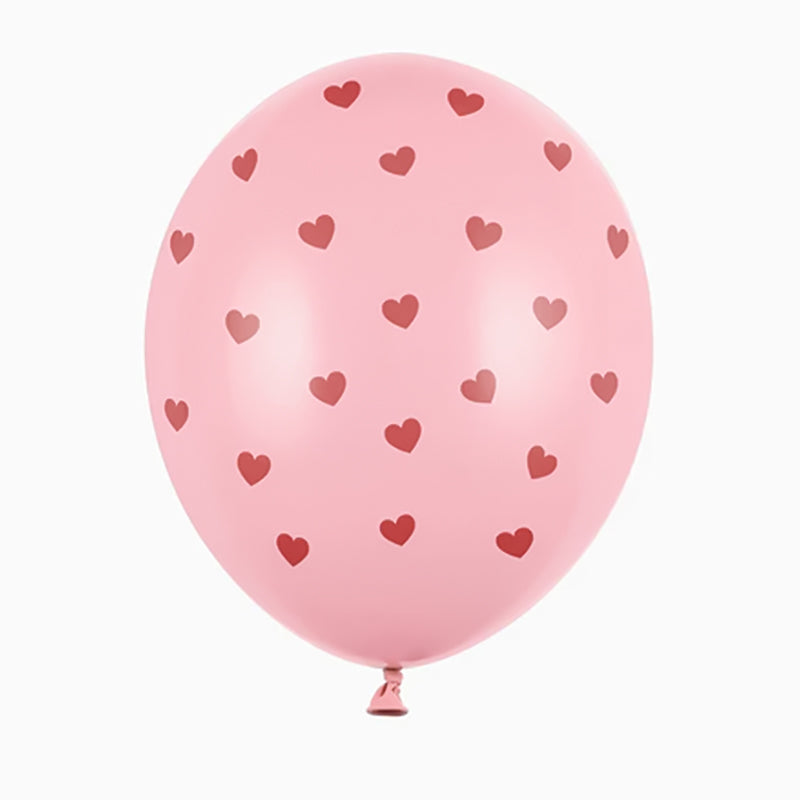 Globo Rose Latex Hearts