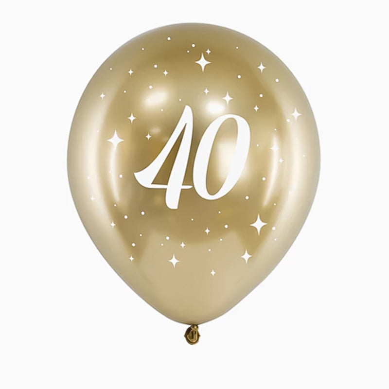 Set balloon 40 years