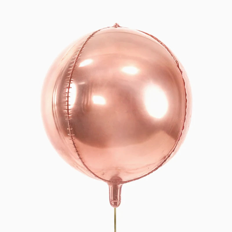 Globo Orbit Foil Gold Rose