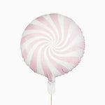 Palloncino Candy in lamina rosa pastello