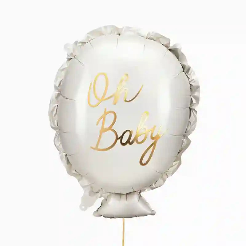 Globo de alumínio "Oh baby"