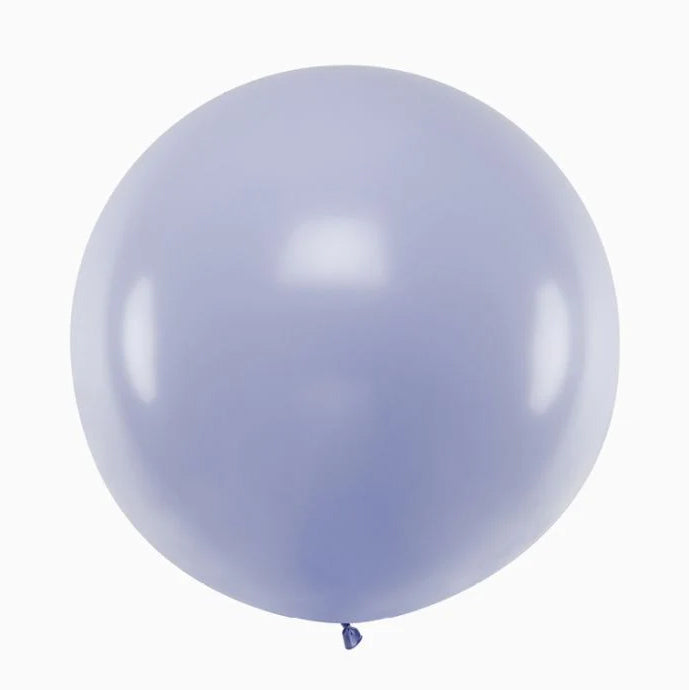 Globo Jumbo Látex XXL 100 cm Lavanda Pastel