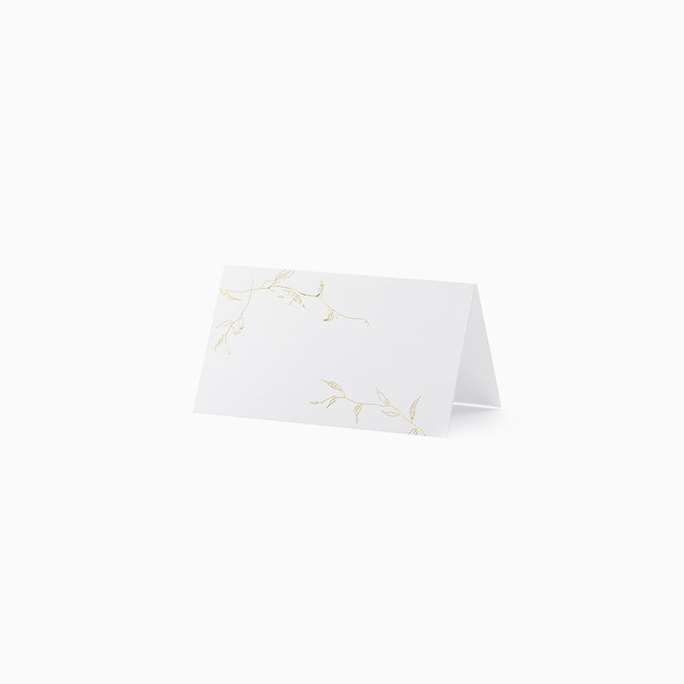 Cartes de marque florale