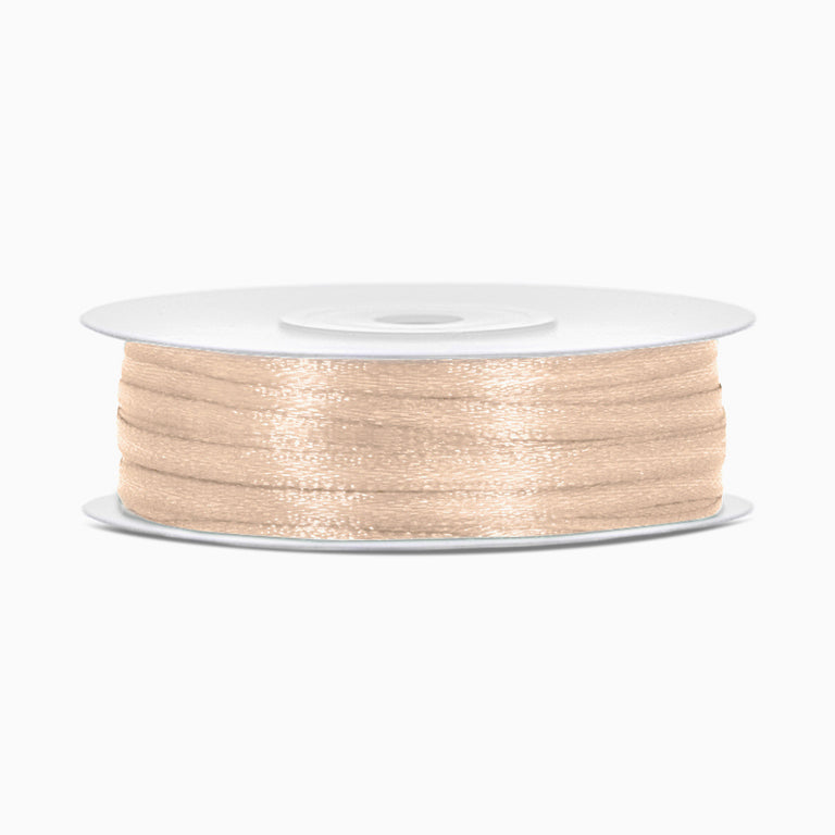 0.3 cm cream satin tape