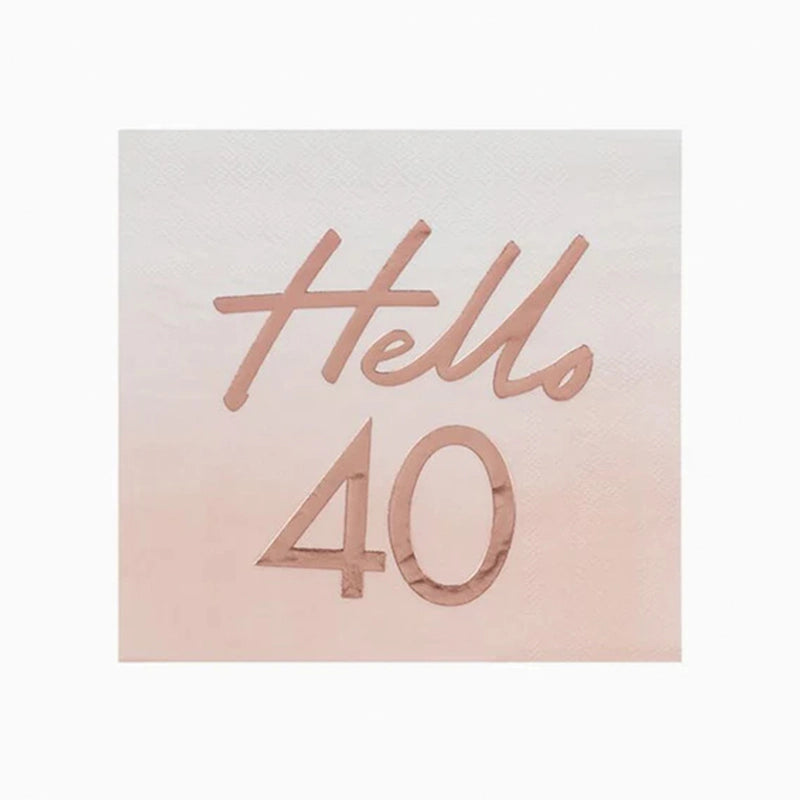 Papel "Hallo 40" Servietten