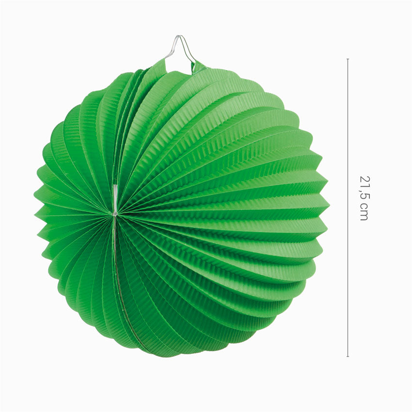 Farolillo Round Paper Fair Ø21,5 cm vert