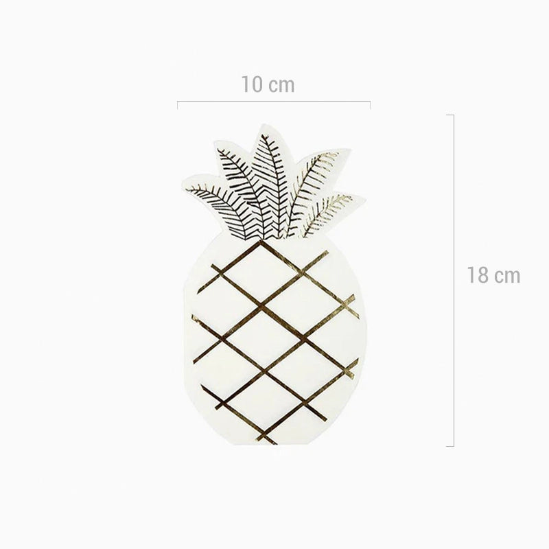 Pineapple paper napkins