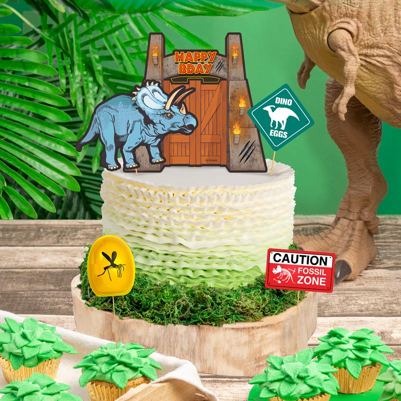 Topper Tarta Dinosaurios