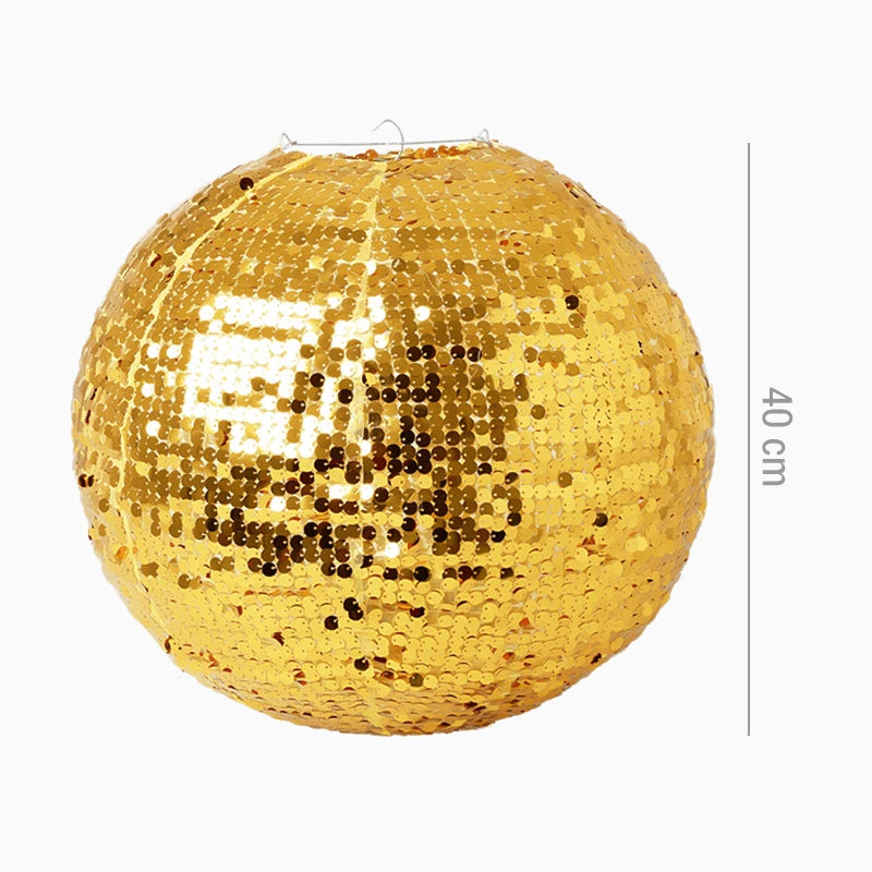 Golden Lentejuuelas Sphere Ø40 cm