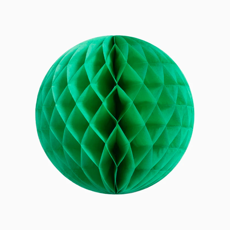 Ball Honeycomomb Ø30 cm di carta verde