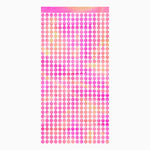 Iridiscent circles 1 x 2 m pink