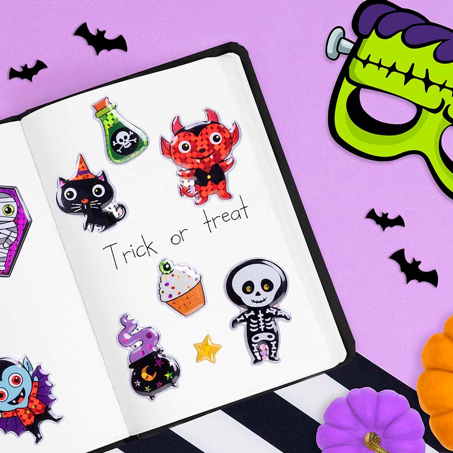 Halloween relief stickers