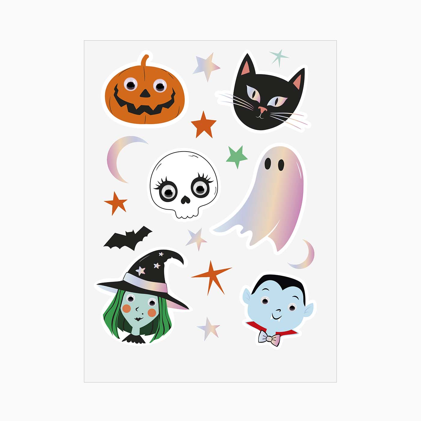 "Trick or Treat" Eyes Paltones stickers