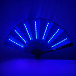 Abanico Led Luminoso Azul