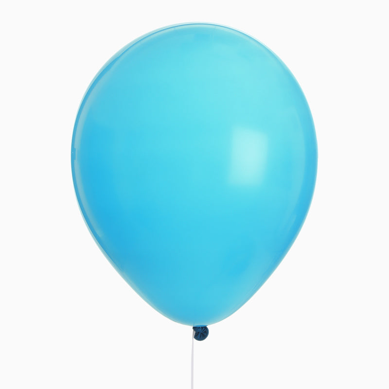 Globo Mate Látex 30cm Azul