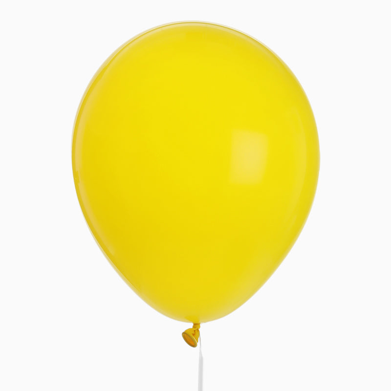 Globo Mate Látex 30cm Amarillo