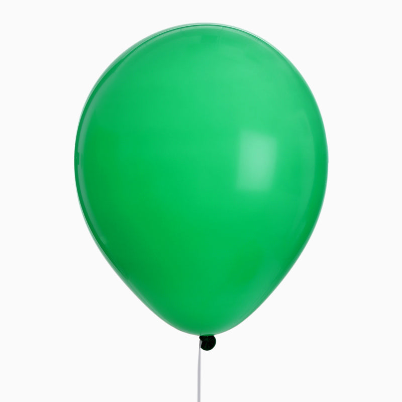 Globo Mate Látex 30cm Verde