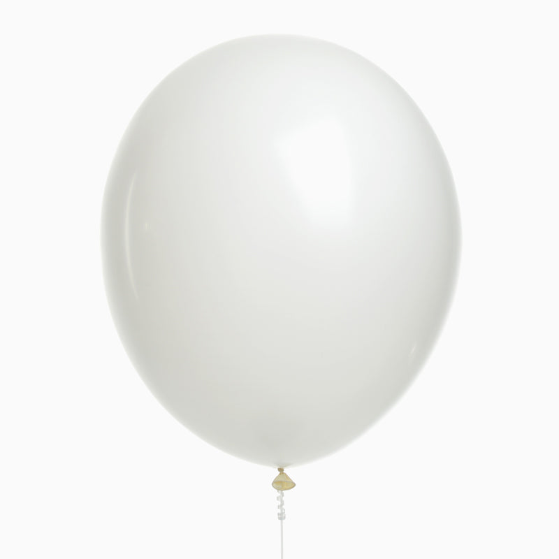 Globo Mate Látex 30cm Blanco