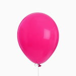 Latex Globe 23 cm Mate pink