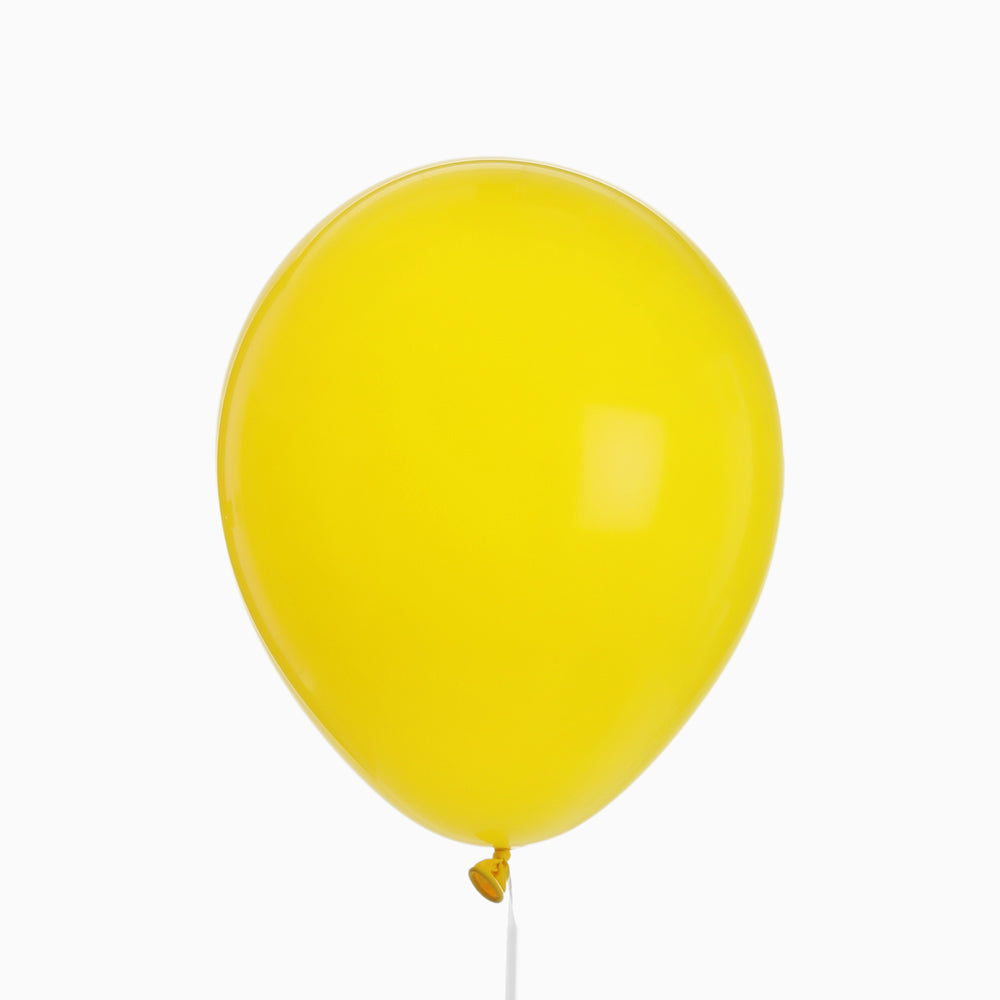 Mate Latex Balloon 23 cm Yellow