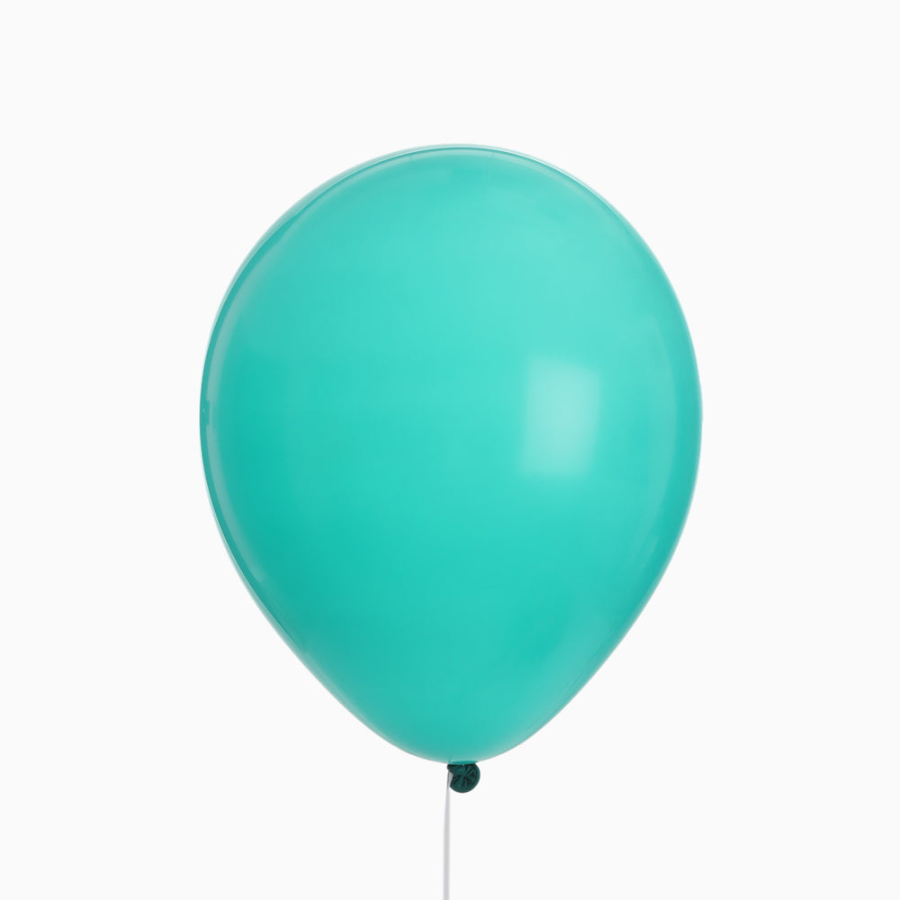 Globo Mate Látex 23 cm Verde Menta