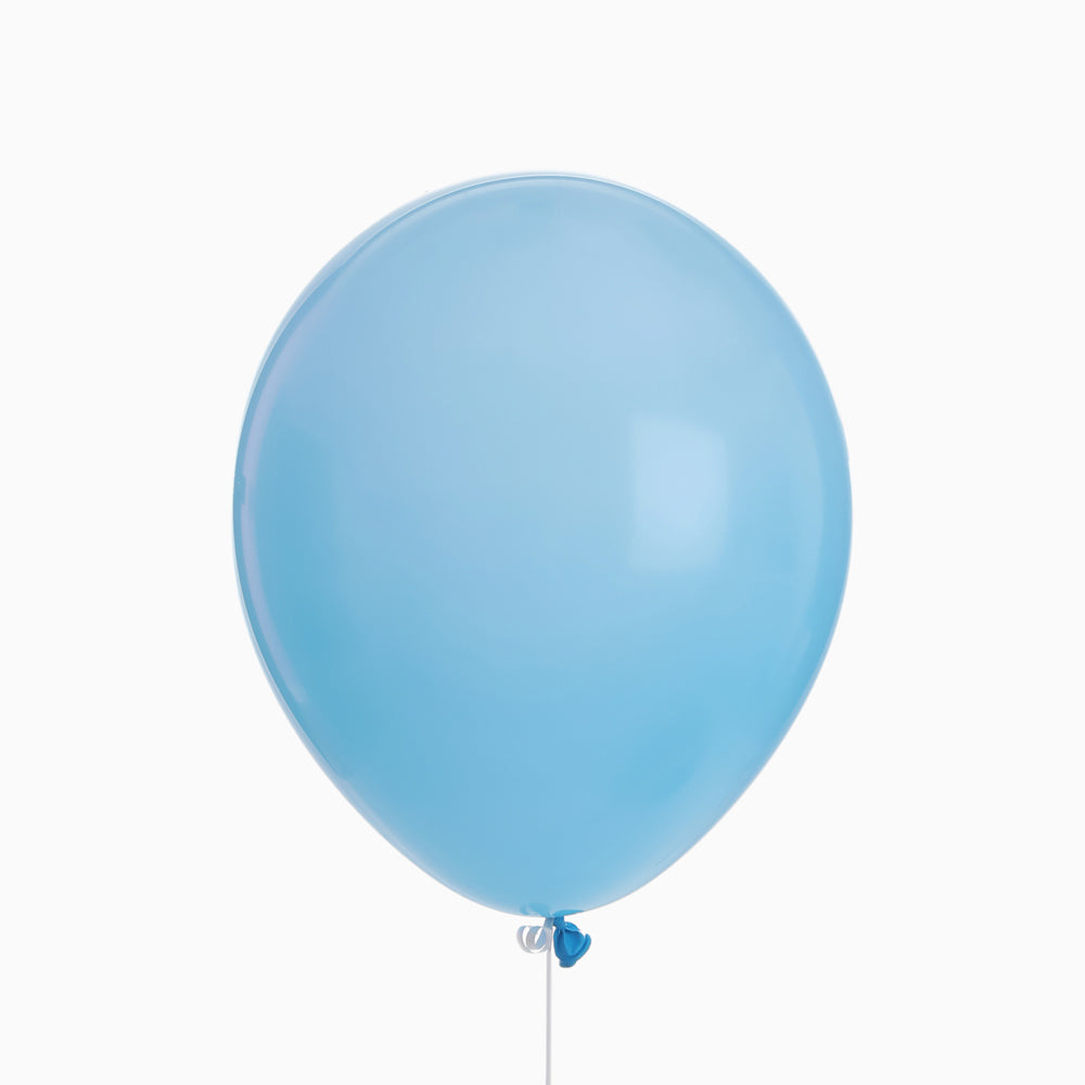 Mate Latex Globe 23 cm Blue Pastel