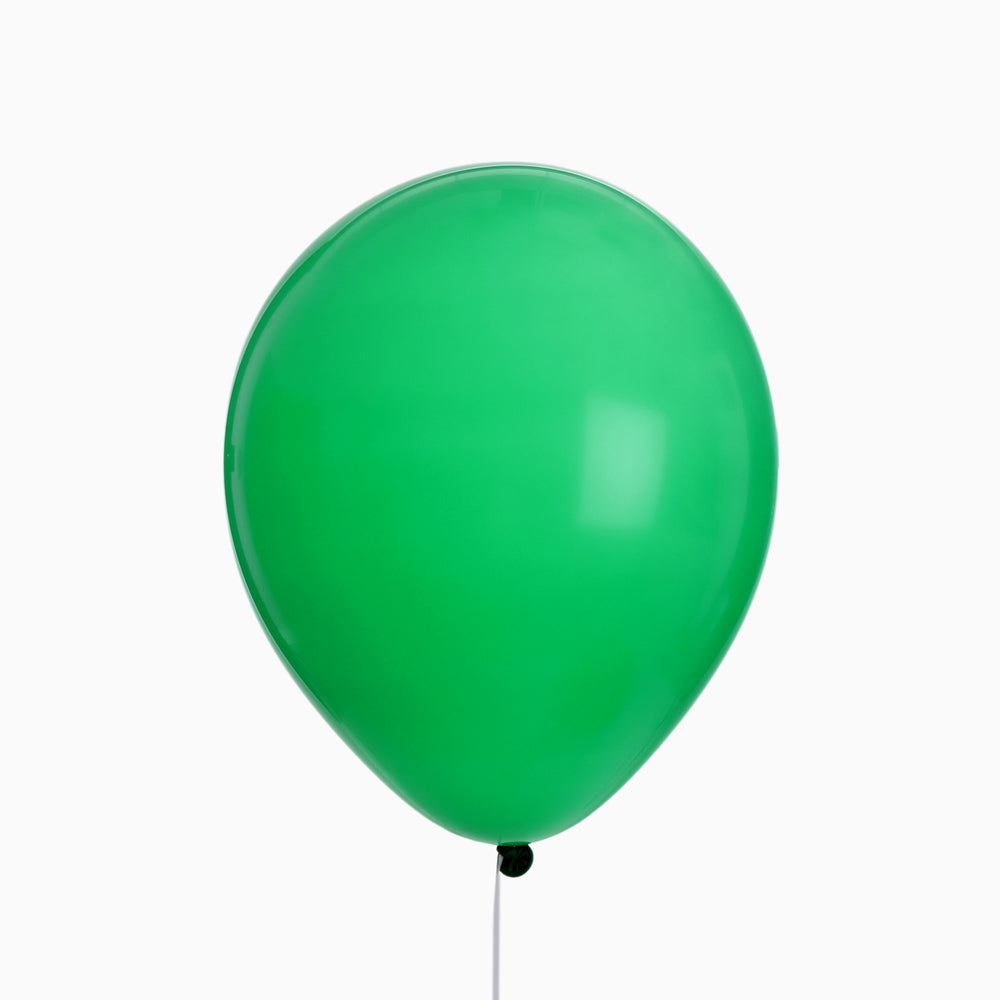 Globo Mate Látex 23 cm Verde