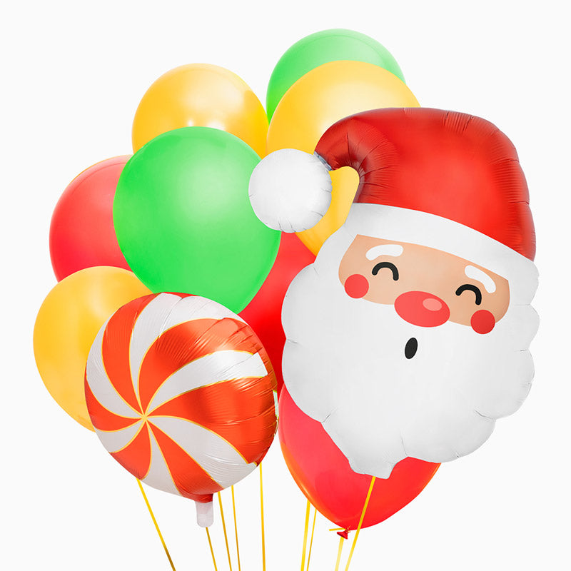 Globos Navidad Papá Noel