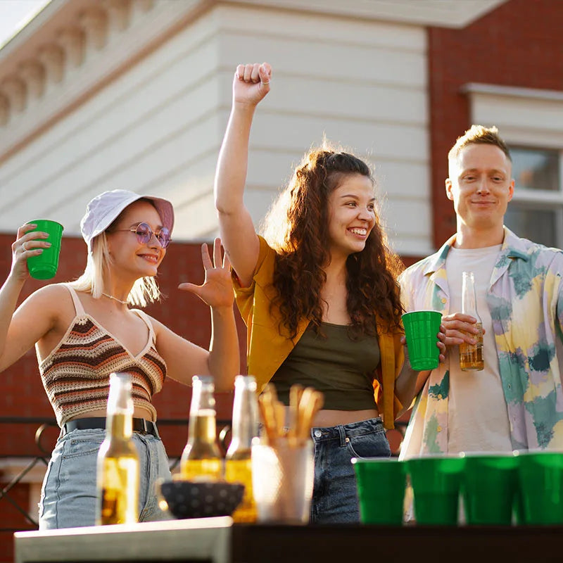 Set Beer Pong Vaso Verde