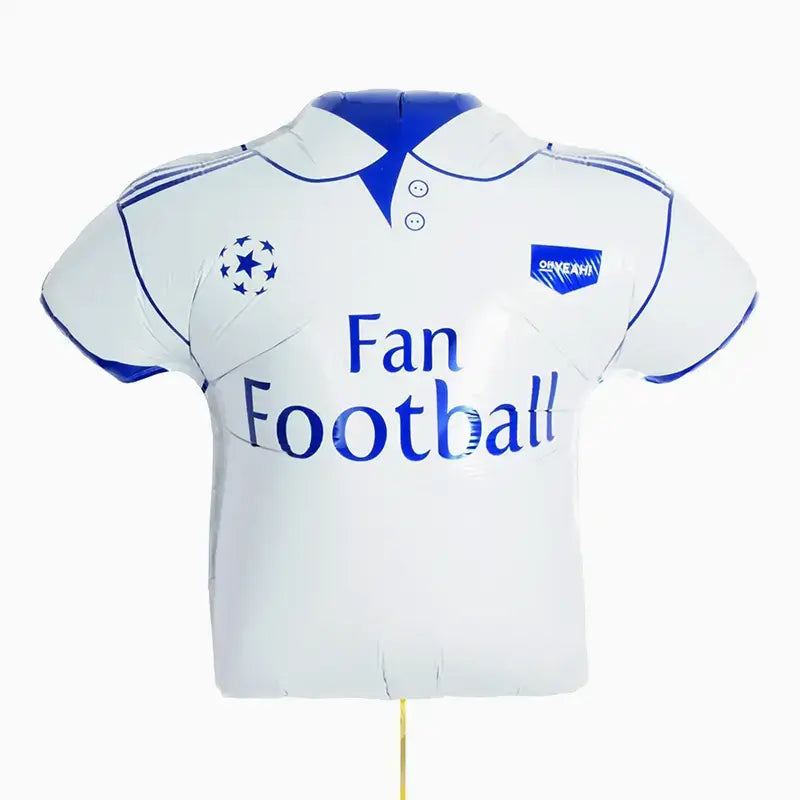 Globo Camiseta Fútbol Blanco