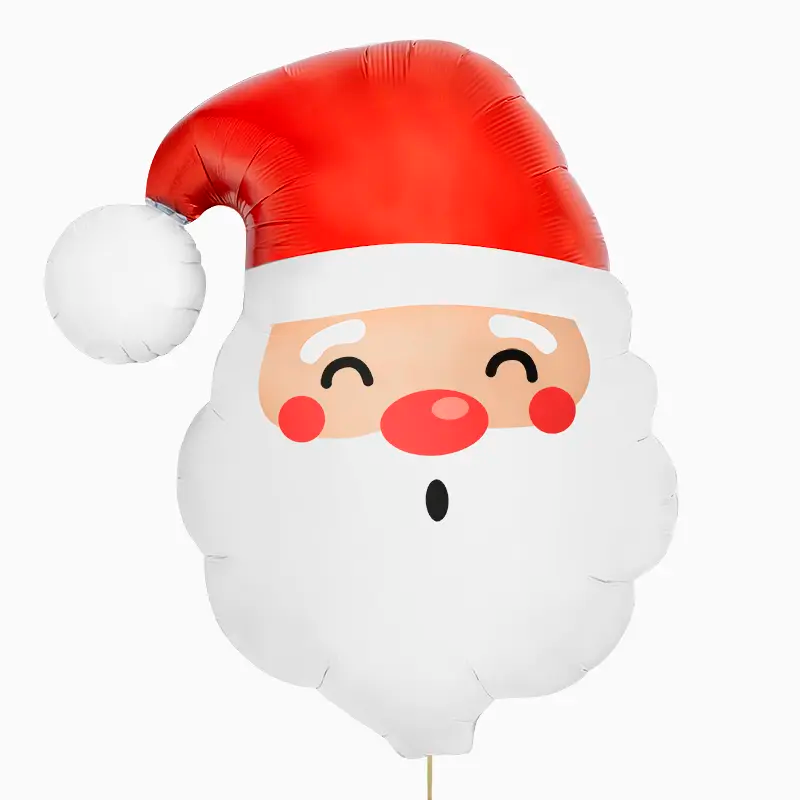 Foglio xxl natalizio globo papá noel