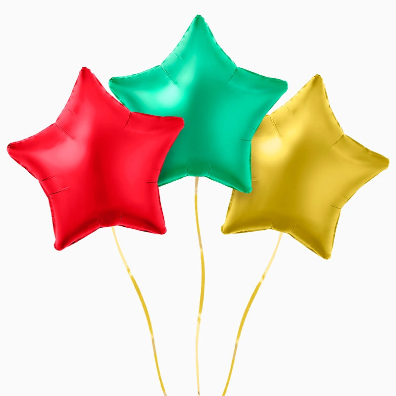 Green Foil Star Fail Balloon