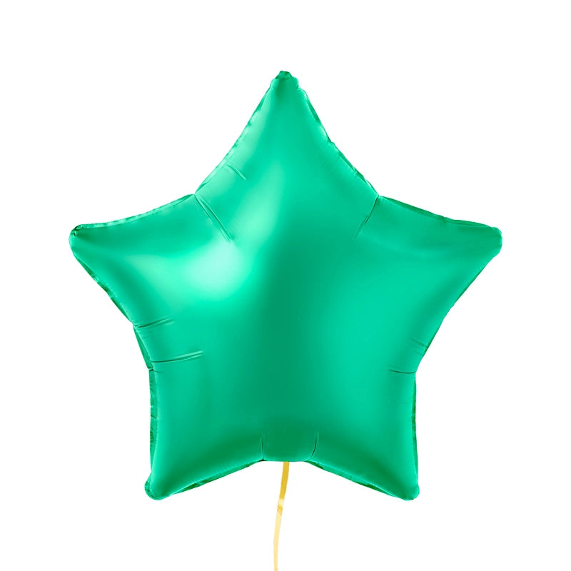 Palloncini di guasto della stella del foglio verde