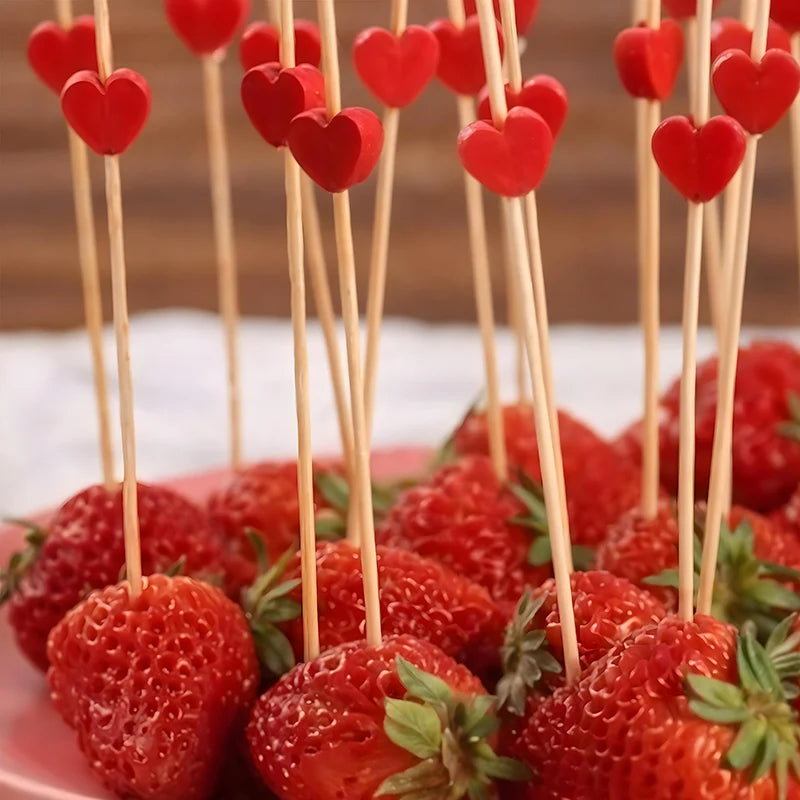 Insola del cuore di bambù 13 cm