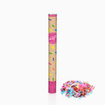 Cañón Confeti  80 cm Papel Biodegradable  Multicolor