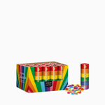 Set 12 Mini Confeti Cannons 15 cm mehrfarbig biologisch abbaubar