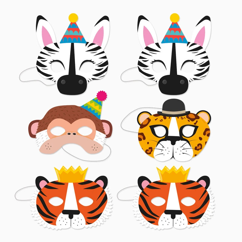 Safari animal masks