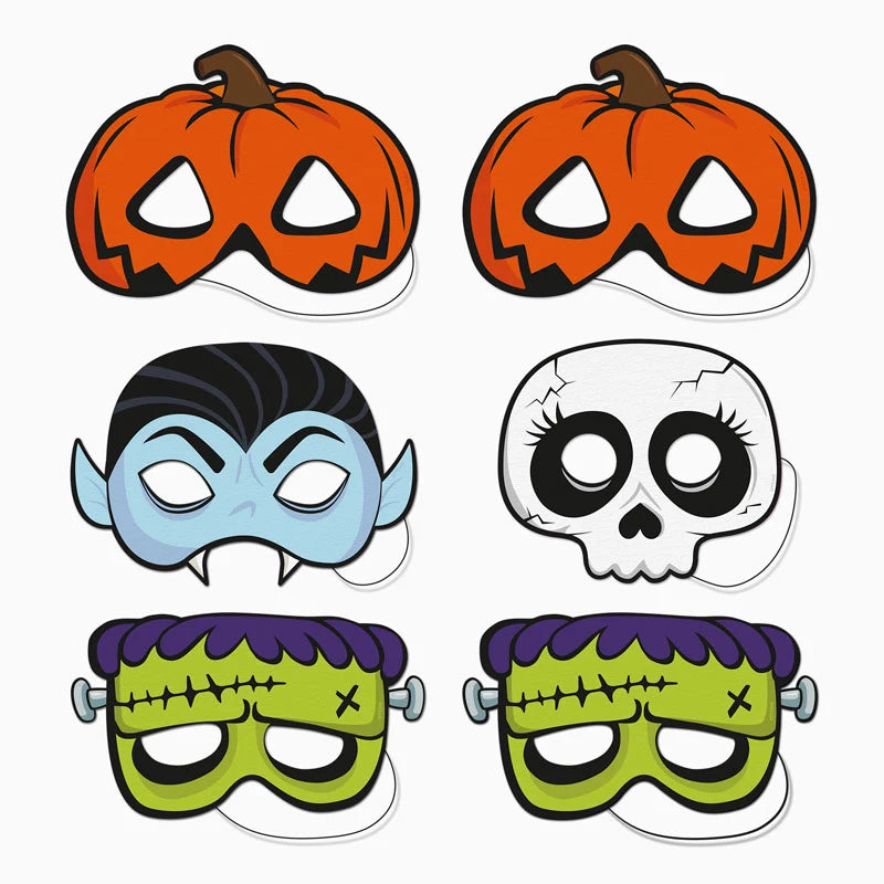 Máscaras de truque ou Halloween