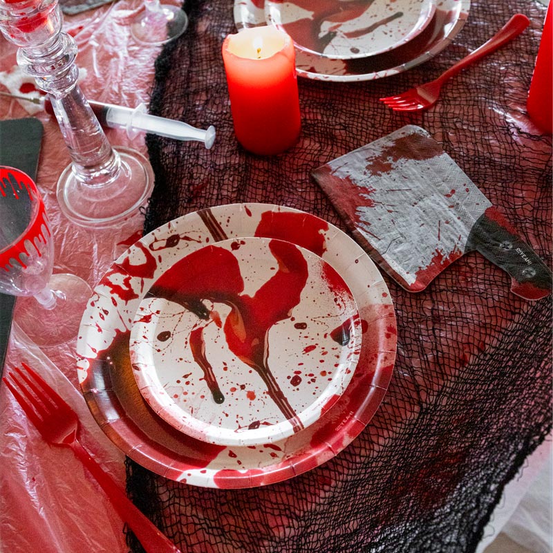 Double paper napkins Colaba Blood Halloween