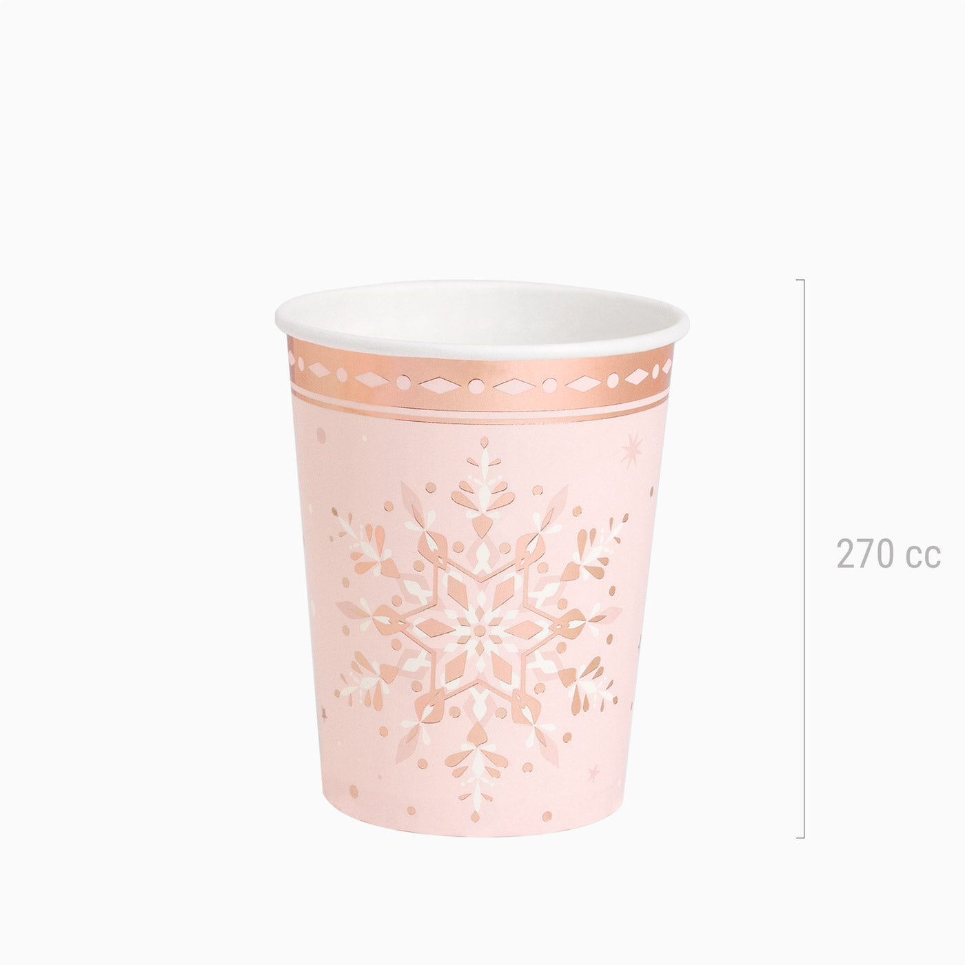 Vaso Frozen Navidad Frozen Copo de Nieve