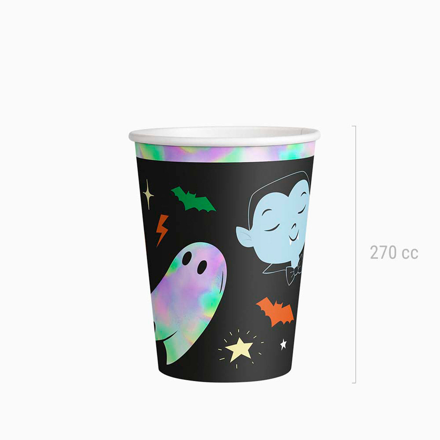 Vaso Cartón Truco o Trato Halloween