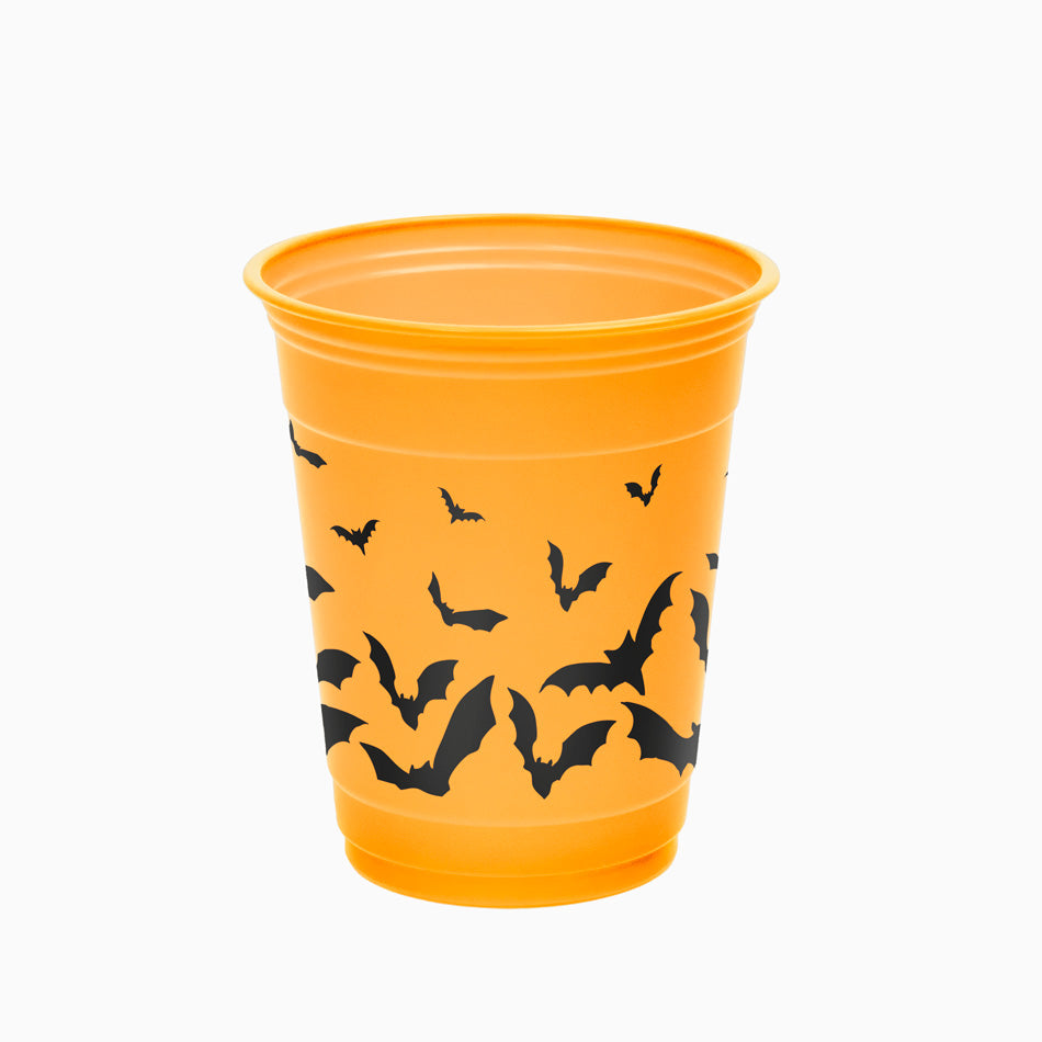 Vaso Premium Murciélagos 360 cc Halloween