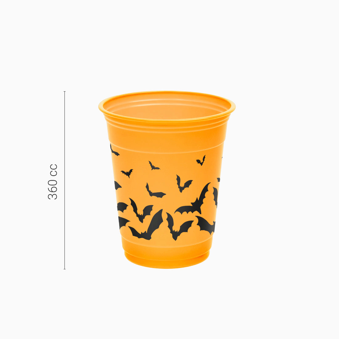 Premium Burciélagos Vaso 360 cc Halloween