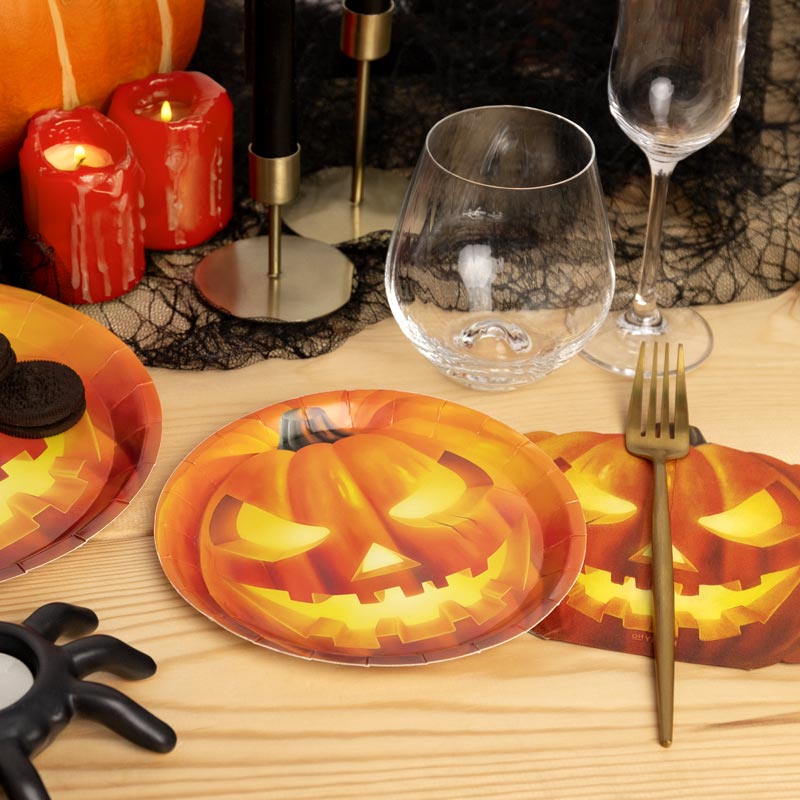 Double paper napkins Capa Halloween pumpkin