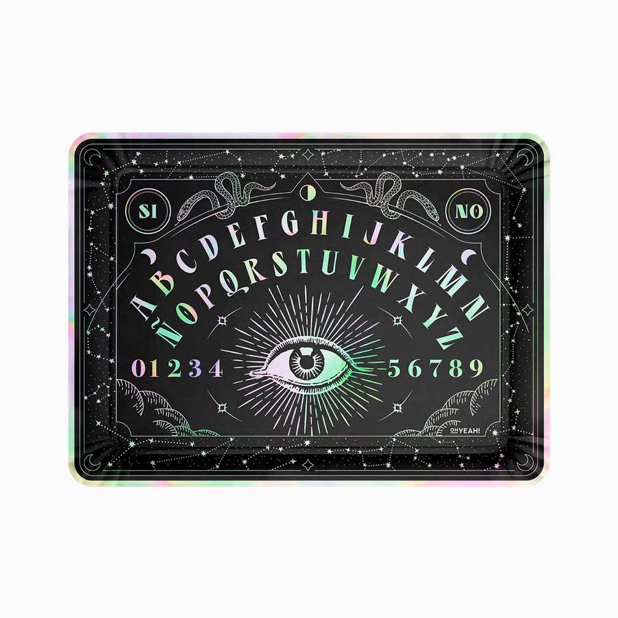 OUIJA HALLOWEEN Plateau rectangulaire ésotérique