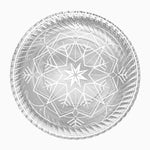 Christmas round tray Ø30 cm Winter red